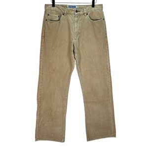 Vintage Old Navy Loose Corduroy Pants 32x32 Tan Y2K Baggy Skater Grunge Fall 05